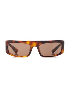 Khaite - x Oliver Peoples 1979C Square-Frame Acetate Sunglasses - Brown - OS - Moda Operandi