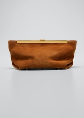 Khaite Aimee Envelope Pleat Clutch Bag