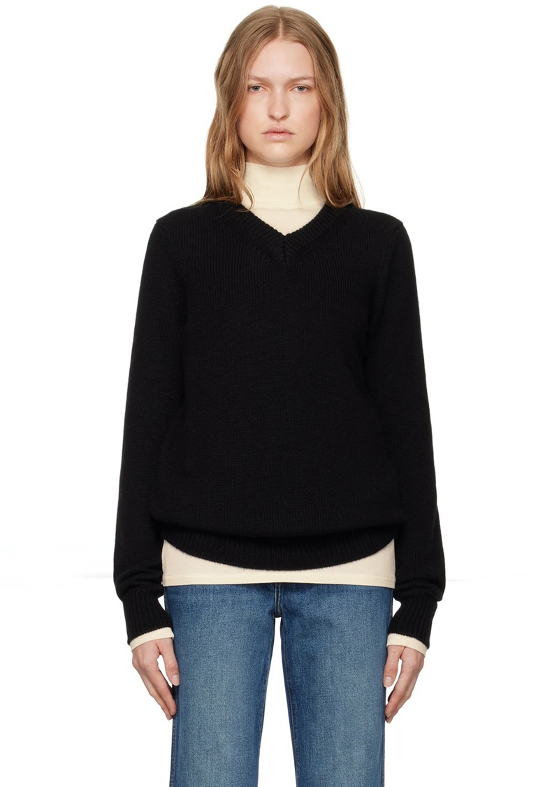 KHAITE Black Inga Sweater