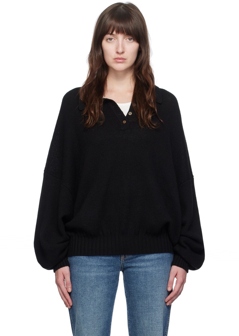 KHAITE Black 'The Rene' Sweater