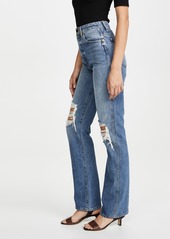 Khaite Danielle High Rise Stovepipe Jeans