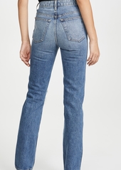 Khaite Danielle High Rise Stovepipe Jeans