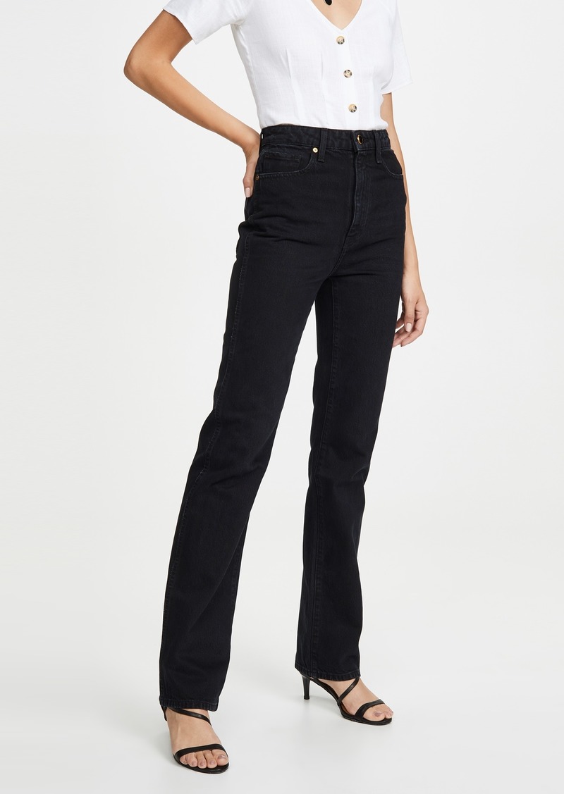 Khaite Danielle Stovepipe Jeans