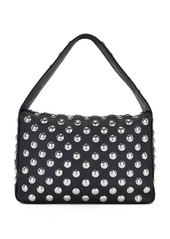 KHAITE Elena Silver Studs Shoulder Bag