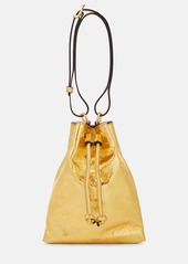 Khaite Greta Small metallic shoulder bag