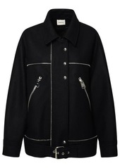 KHAITE Herman black wool jacket