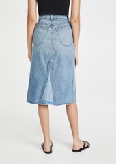 Khaite Maggie Denim Skirt