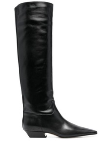 KHAITE Marfa leather boots
