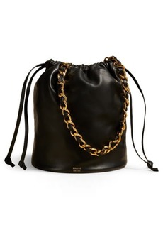 Khaite Medium Aria Leather Bucket Bag