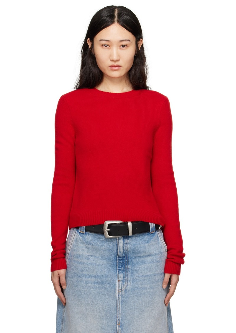 KHAITE Red 'The Diletta' Sweater