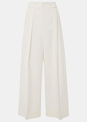 Khaite Rico high-rise wide-leg pants