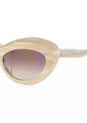 KHAITE x Oliver Peoples 1968C 53MM Oval Sunglasses