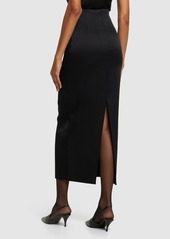 Khaite Loxley Viscose Blend Maxi Skirt