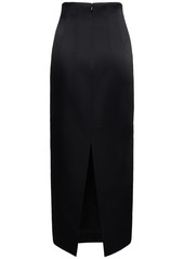 Khaite Loxley Viscose Blend Maxi Skirt