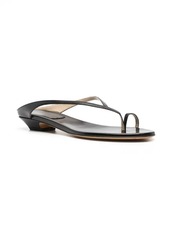 Khaite The Marion flat leather sandals