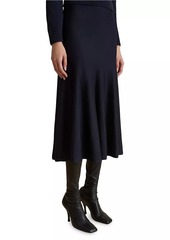 Khaite Mayu Wool Skirt