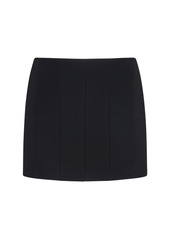 Khaite Meelar Viscose Blend Mini Skirt