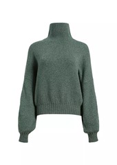 Khaite Morris Cashmere-Blend Turtleneck Sweater