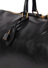 Khaite Pierre Leather Weekender Bag