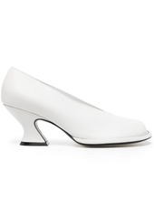 Khaite pointed leather pumps