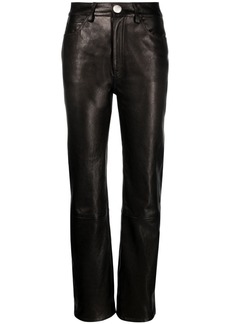 Khaite The Danielle leather trousers