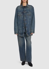 Khaite Ross Cotton Denim Jacket