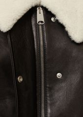 Khaite Sheller Leather Jacket