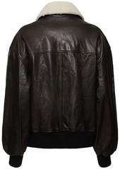 Khaite Sheller Leather Jacket