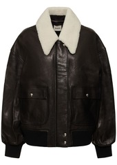 Khaite Sheller Leather Jacket