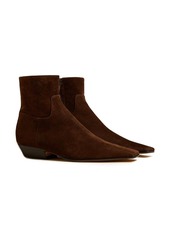 Khaite The Marfa suede ankle boots