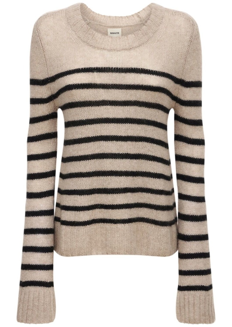 Khaite Tilda Mariner Stripe Cashmere Sweater