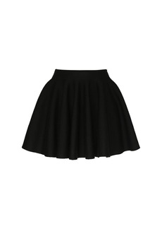 Khaite Ulli Wool Mini Skirt