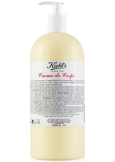 Kiehl's Since 1851 Creme de Corps Body Lotion with Cocoa Butter, 33.8 fl. oz.