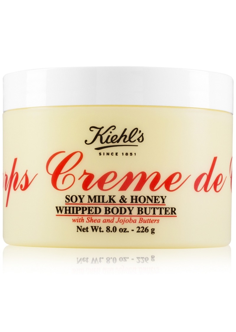 Kiehl's Since 1851 Creme de Corps Soy Milk & Honey Whipped Body Butter, 8-oz.