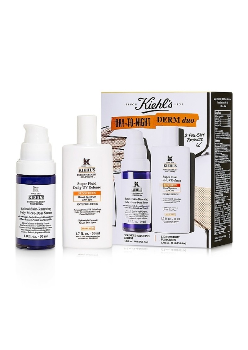 Kiehl's Since 1851 Day To Night Derm Duo Skincare Set ($111 value)