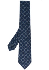 Kiton all-over pattern tie