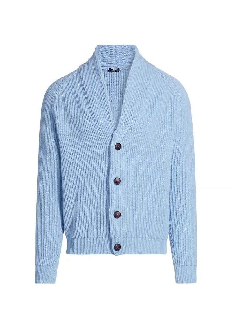 Kiton Cashmere Button-Front Cardigan