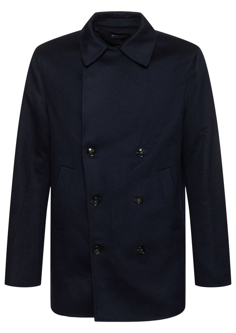 Kiton Cashmere Peacoat