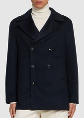 Kiton Cashmere Peacoat