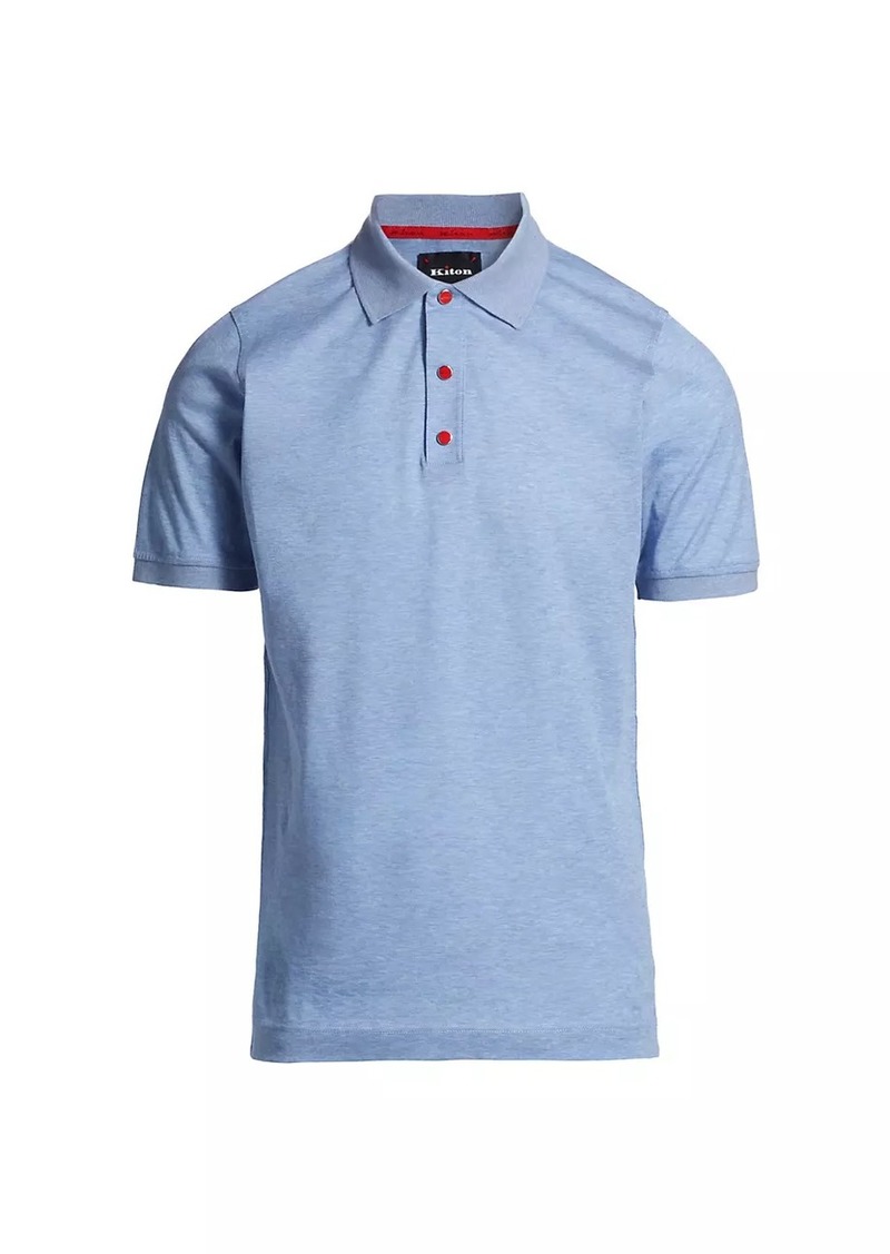 Kiton Cotton Polo Shirt