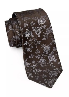 Kiton Floral Silk Tie