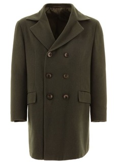 KITON Double-breasted cashmere coat