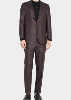 Kiton Men's Cashmere-Blend Nailhead Suit