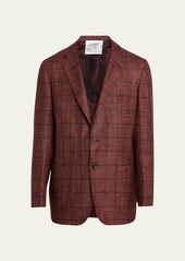 Kiton Men's Check Sport Coat