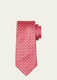 Kiton Men's Silk Woven Jacquard Tie