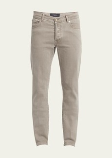 Kiton Men's Slim Fit Denim 5-Pocket Pants