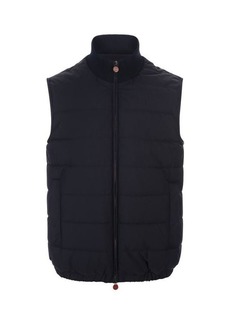 KITON Quilted Nylon Padded Gilet