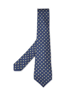 KITON Royal Tie With Floral Pattern