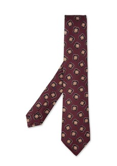 KITON Tie With Multicolored Pattern