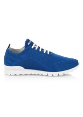 Kiton Knit Lace-Up Sneakers
